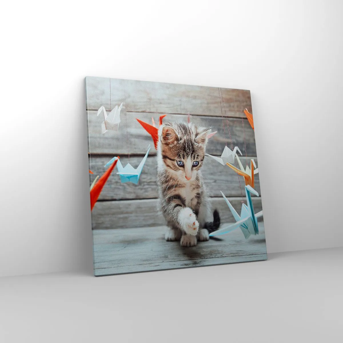 Obraz na płótnie - Pierwsza lekcja - 60x60 cm