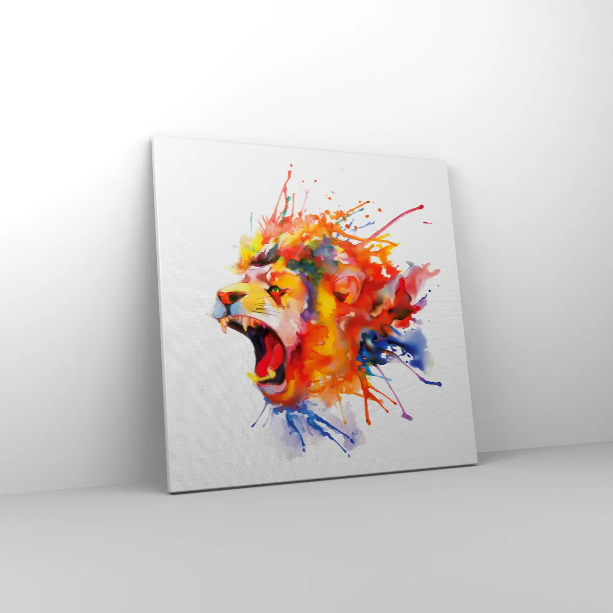 Obraz na plátně - Vybuchnout hněvem - 60x60 cm