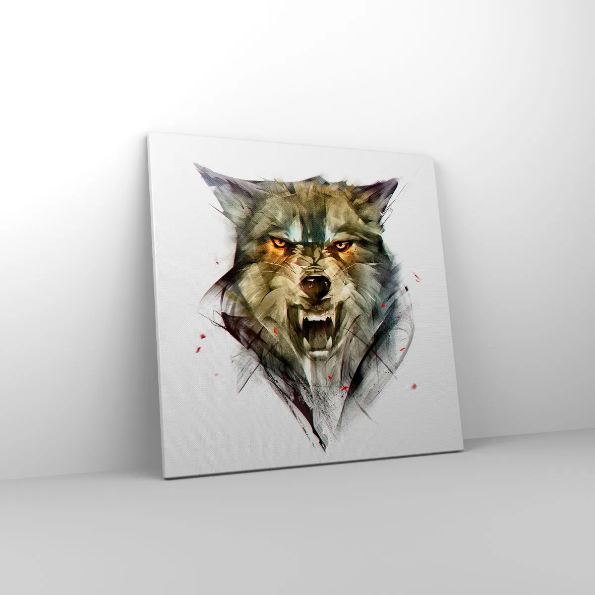 Impression sur toile - Image sur toile - Pas un pas ! - 60x60 cm