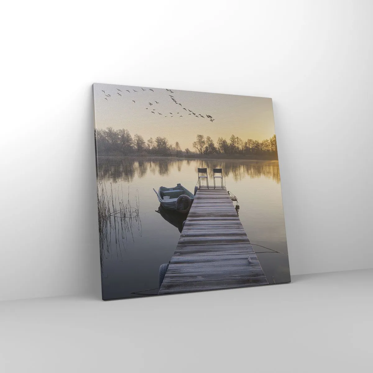 Obraz na płótnie - Wrócę za jakiś czas - 60x60 cm