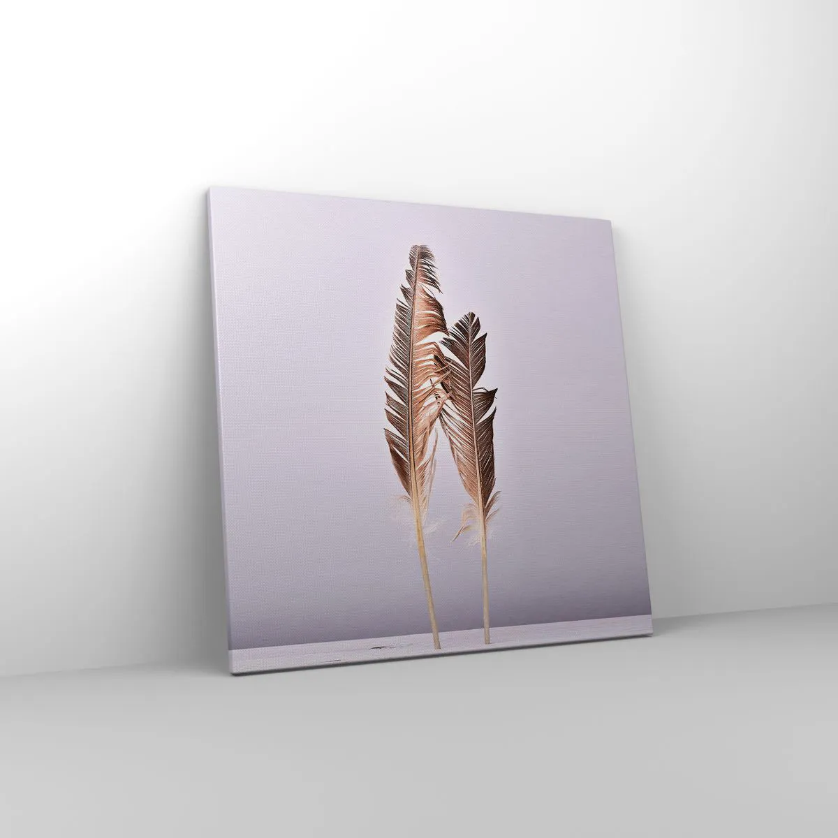 Lærredstryk - Billede på lærred - Mod intetheden - 60x60 cm