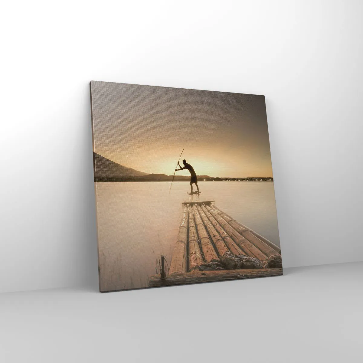 Obraz na płótnie - Przed spoczynkiem - 60x60 cm