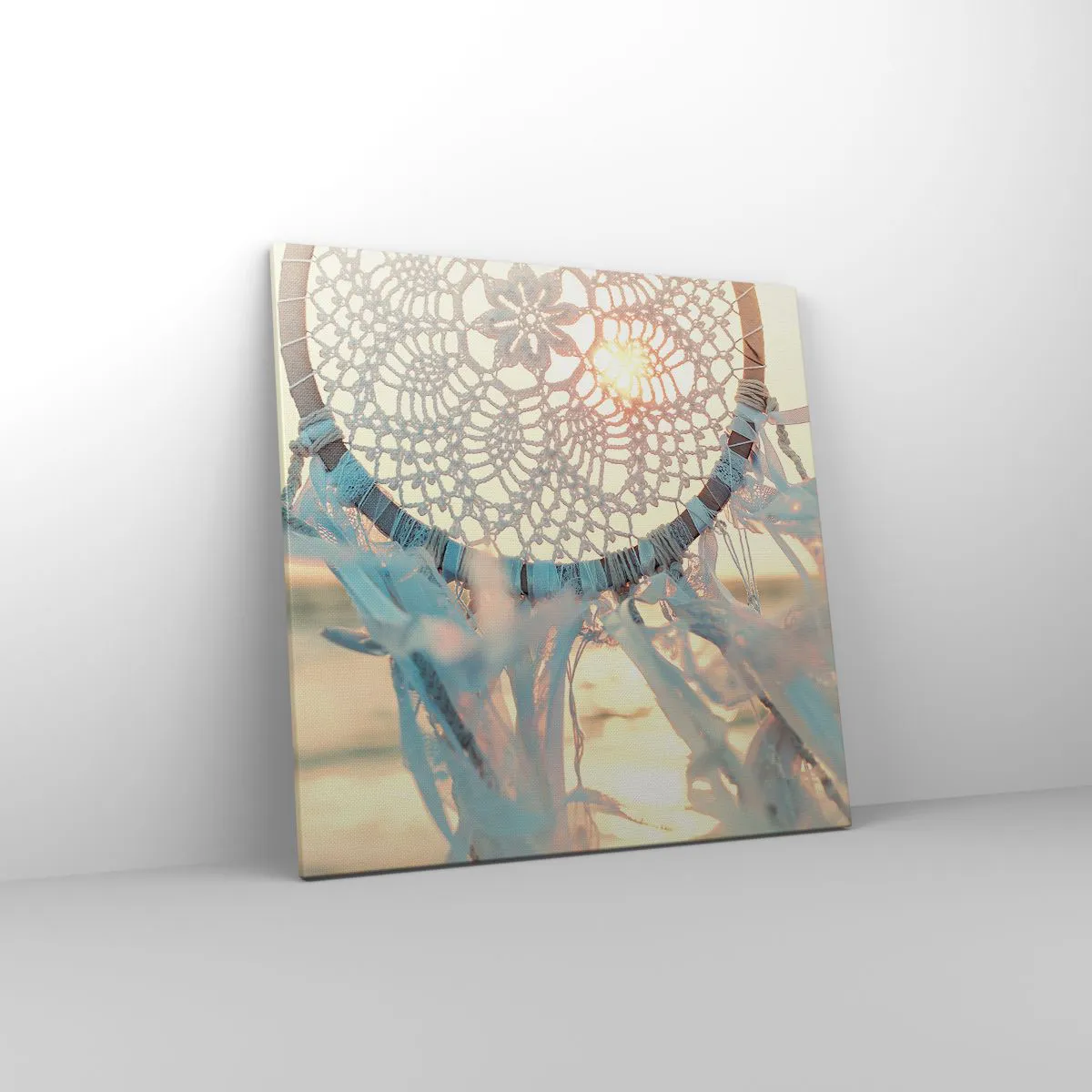 Vászonkép - Csipkés totem - 60x60 cm