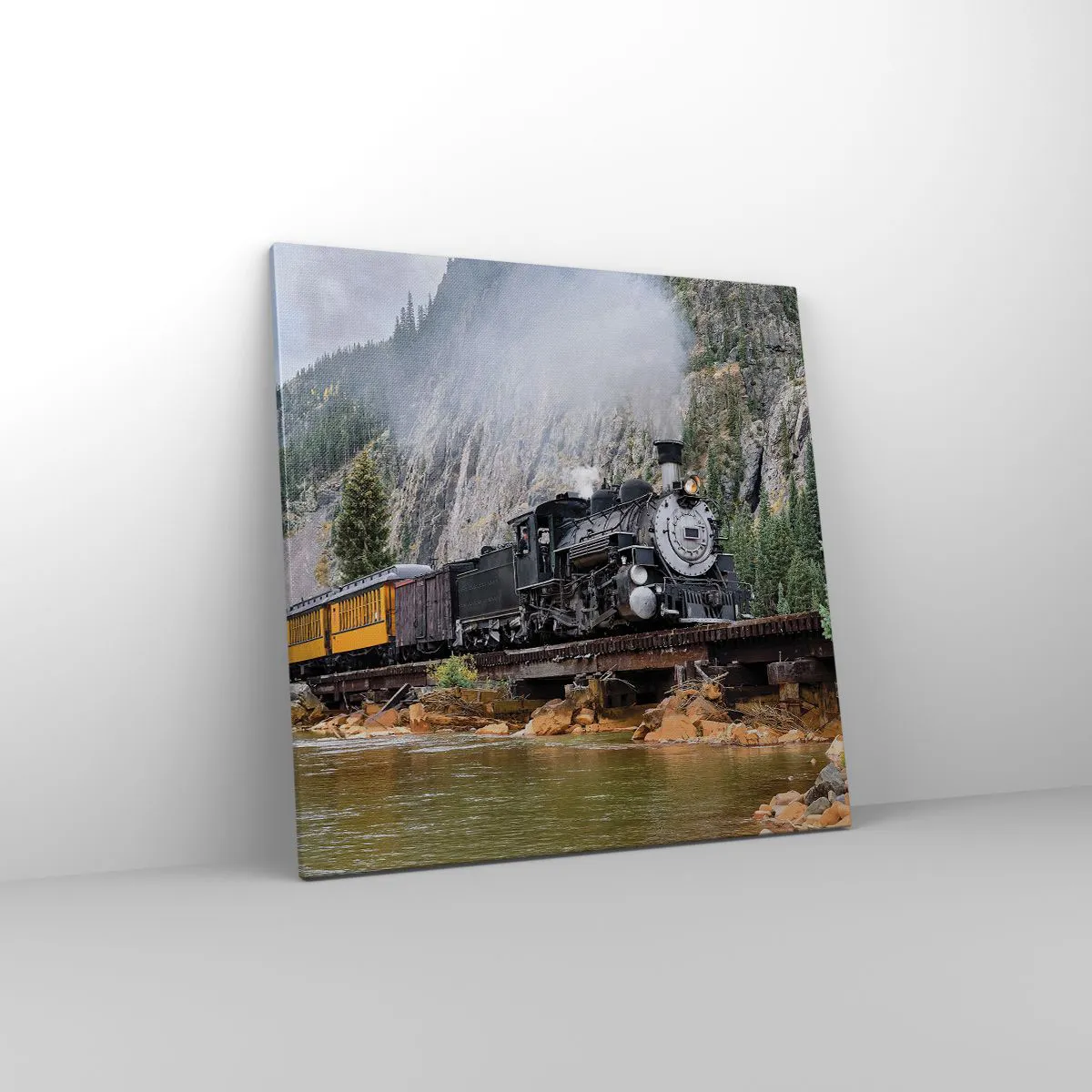 Vászonkép - Hova? Hova? - 60x60 cm