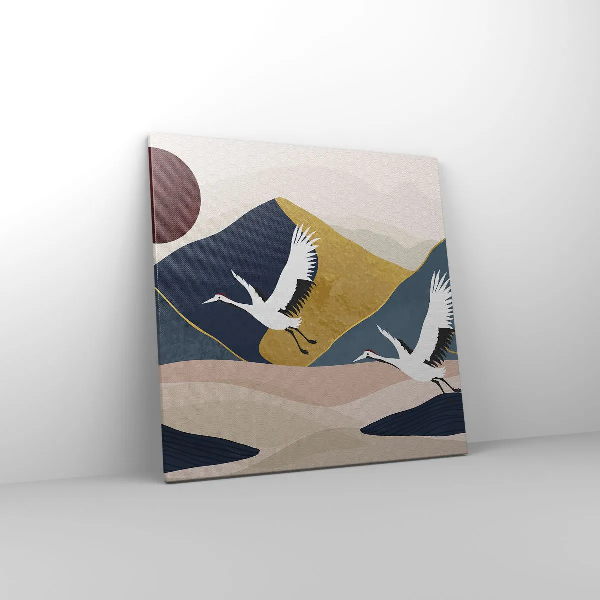 Obraz na płótnie - I znowu ZLECIAŁ dzień - 60x60 cm