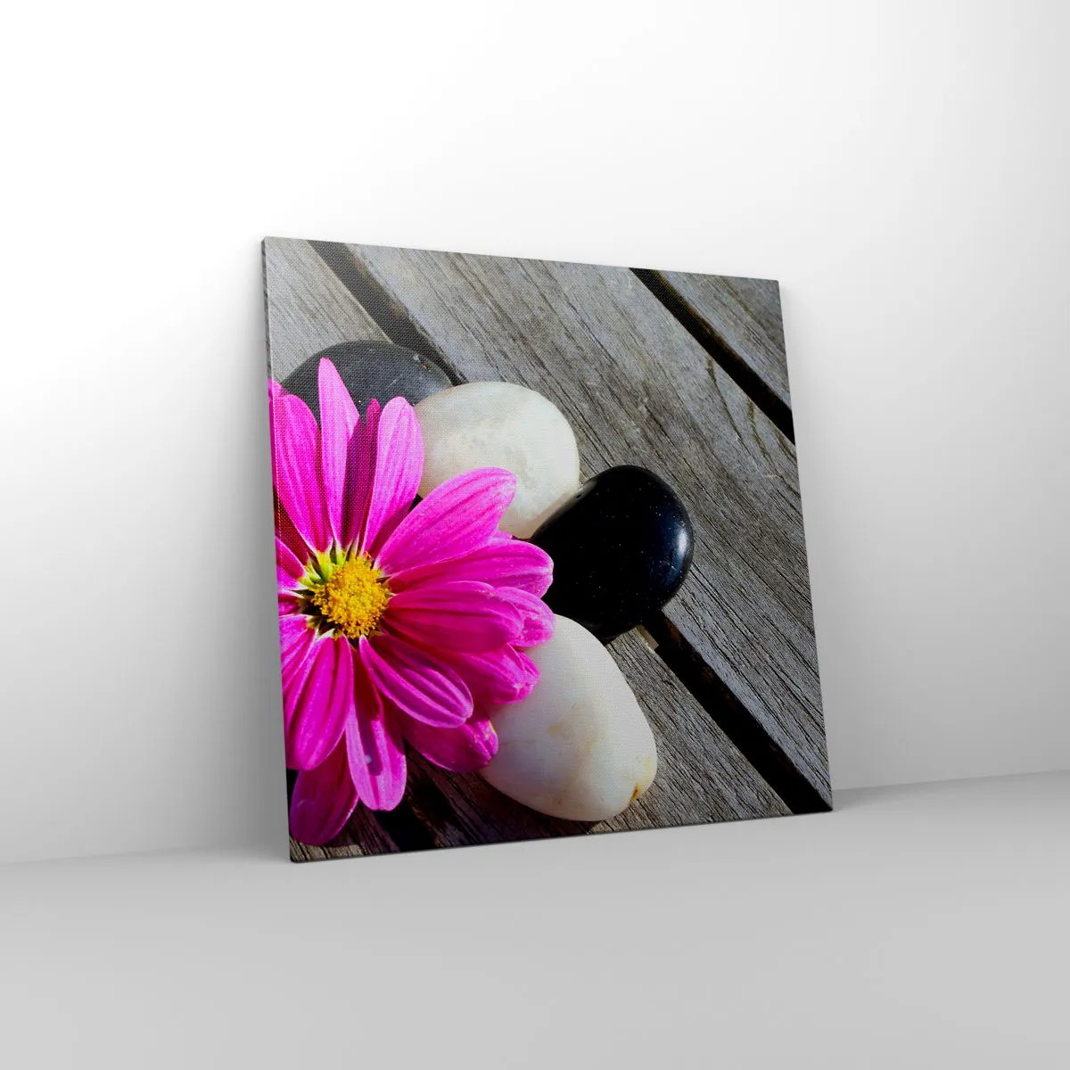 Canvas picture - Rest on a Pier - 70x70 cm