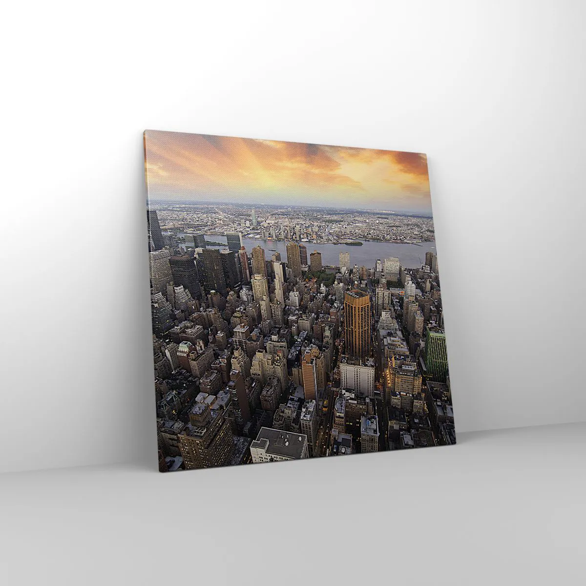 Quadro su tela - Stampe su Tela - Il cuore pulsante dei nostri tempi - 70x70 cm