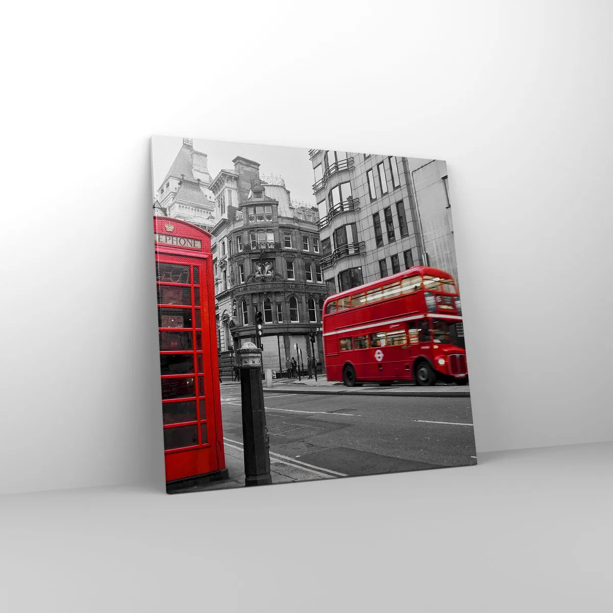 Impression sur toile - Image sur toile - Le plus rouge d'Europe - 70x70 cm