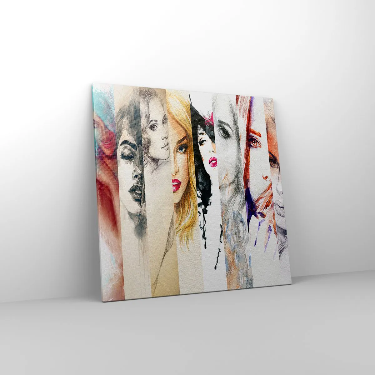 Impression sur toile - Image sur toile - Et c'est toujours TOI - 70x70 cm