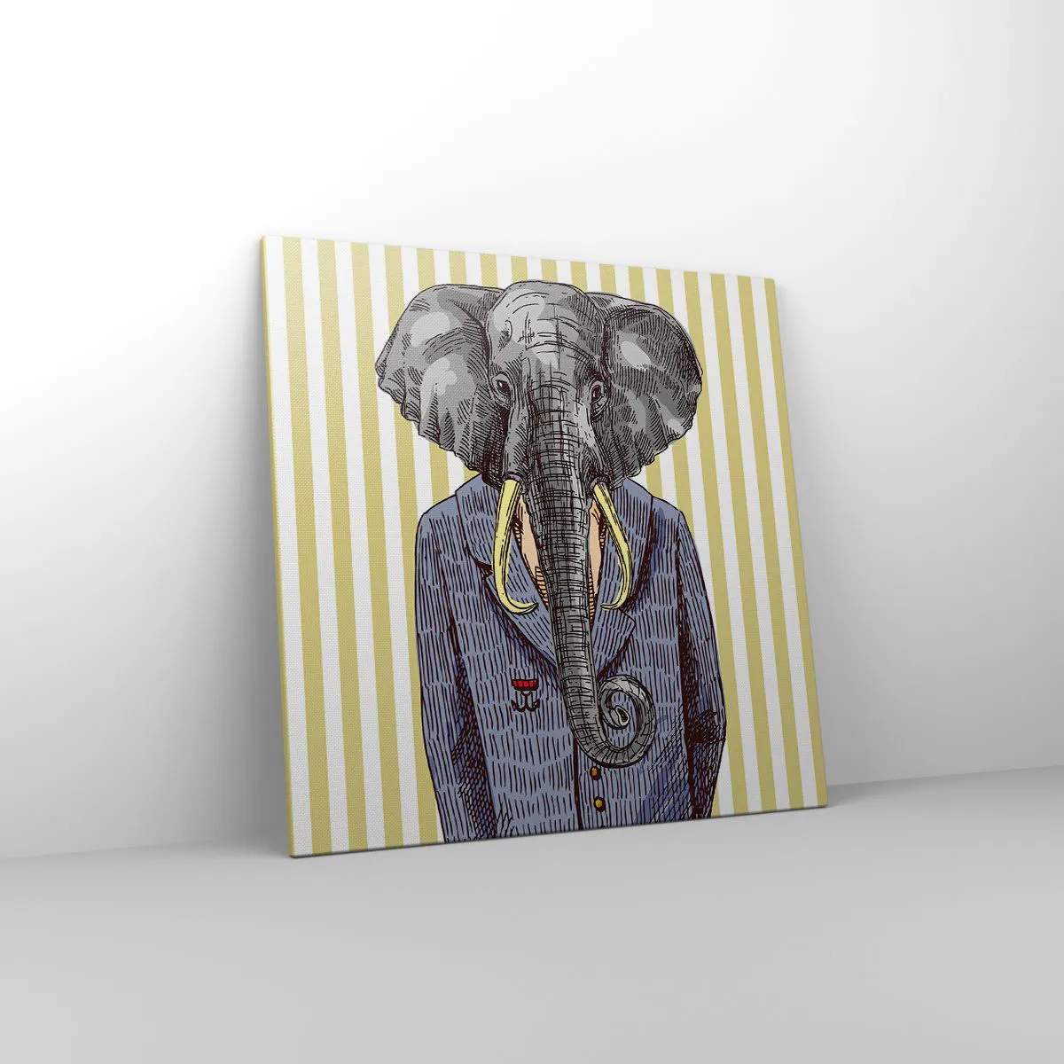 Impression sur toile - Image sur toile - Élégant par nature - 70x70 cm