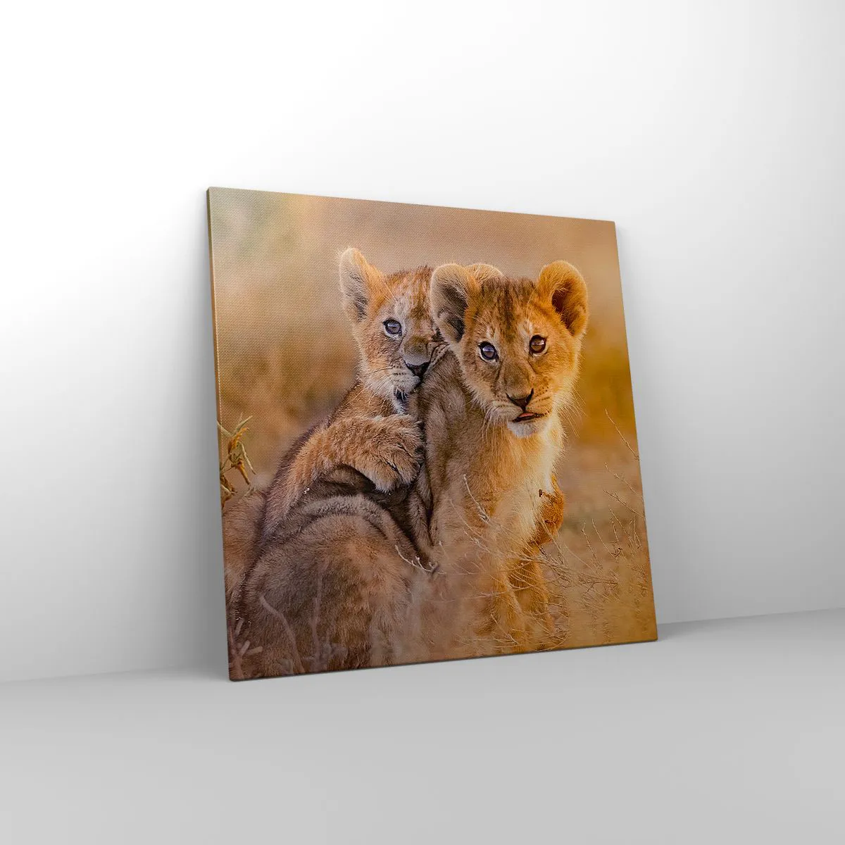 Impression sur toile - Image sur toile - Ne pas déranger! On s'amuse - 70x70 cm