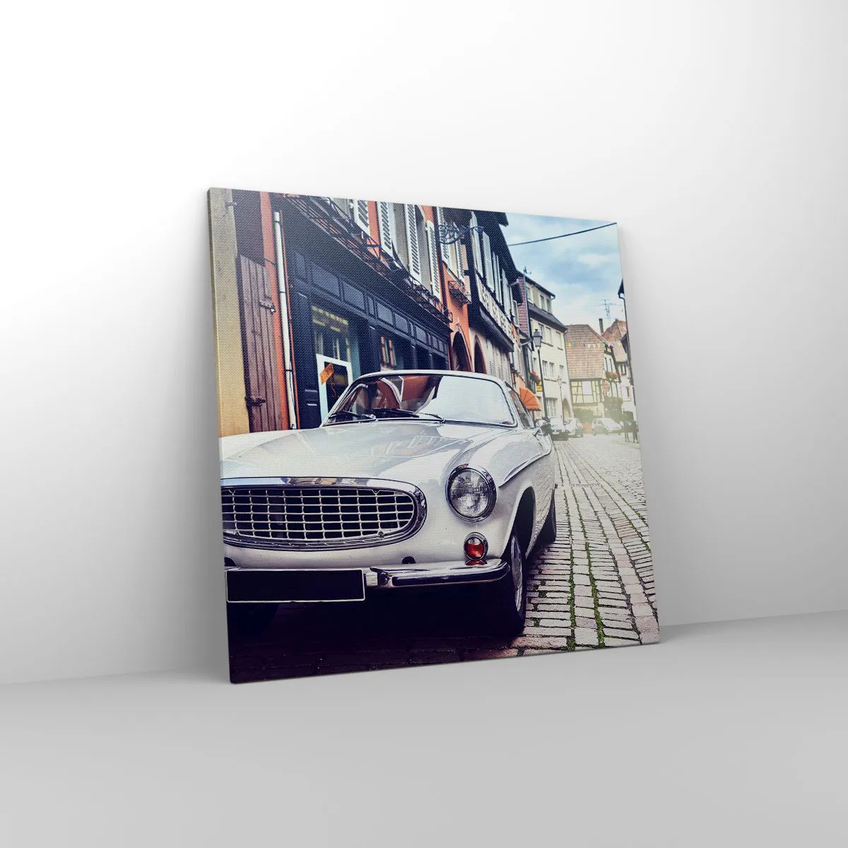 Lærredstryk - Billede på lærred - Fortiden er i dag - 70x70 cm