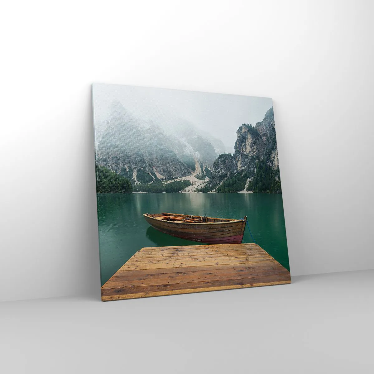 Cuadro sobre lienzo - Impresión de Imagen - Paisaje inolvidable - 70x70 cm