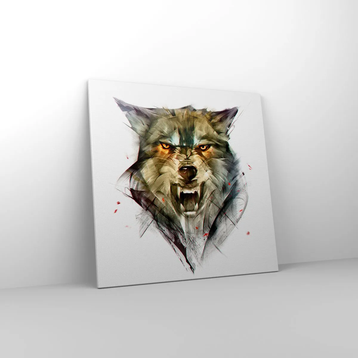 Impression sur toile - Image sur toile - Pas un pas ! - 70x70 cm