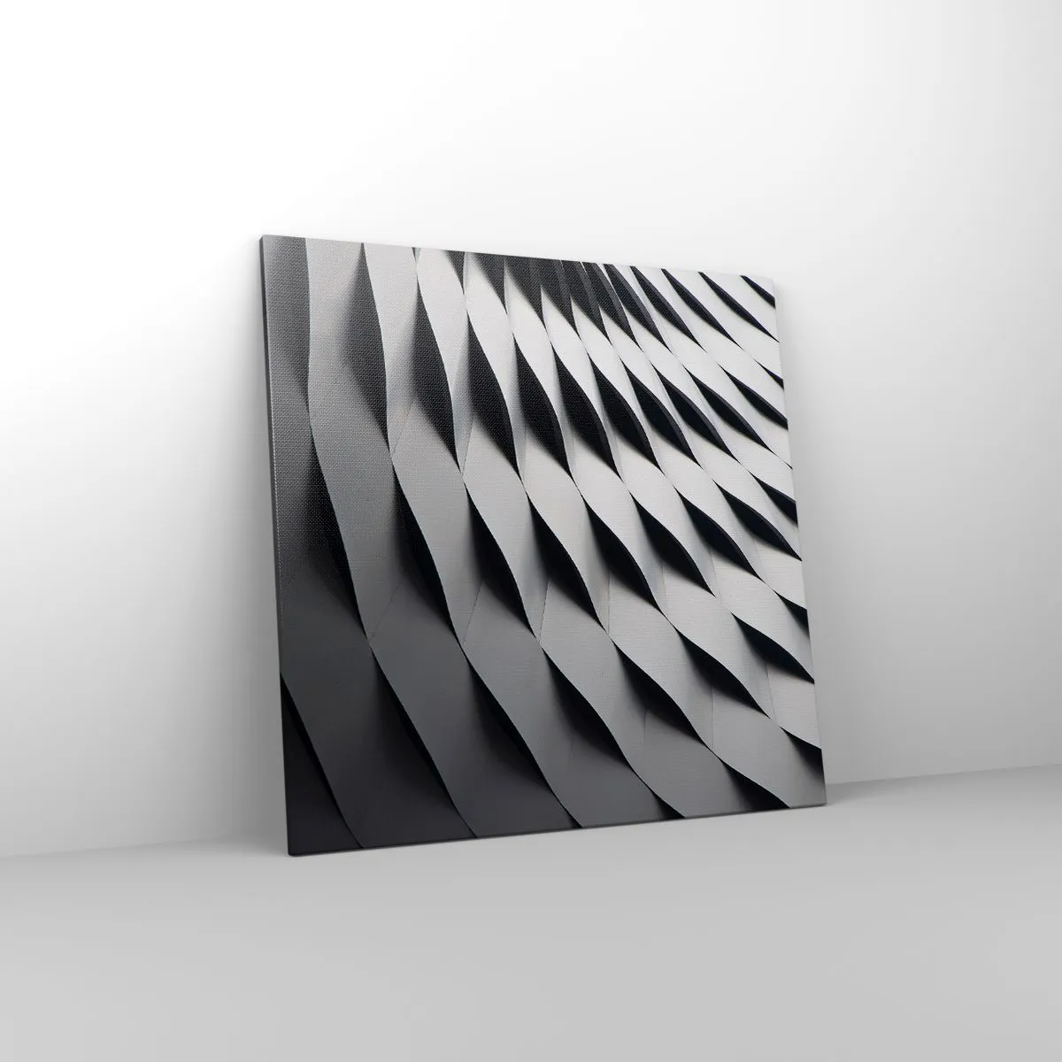 Impression sur toile - Image sur toile - A la surface des vagues - 70x70 cm