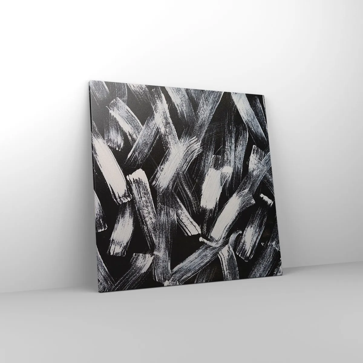 Vászonkép - Absztrakció az ipari szellemben - 70x70 cm