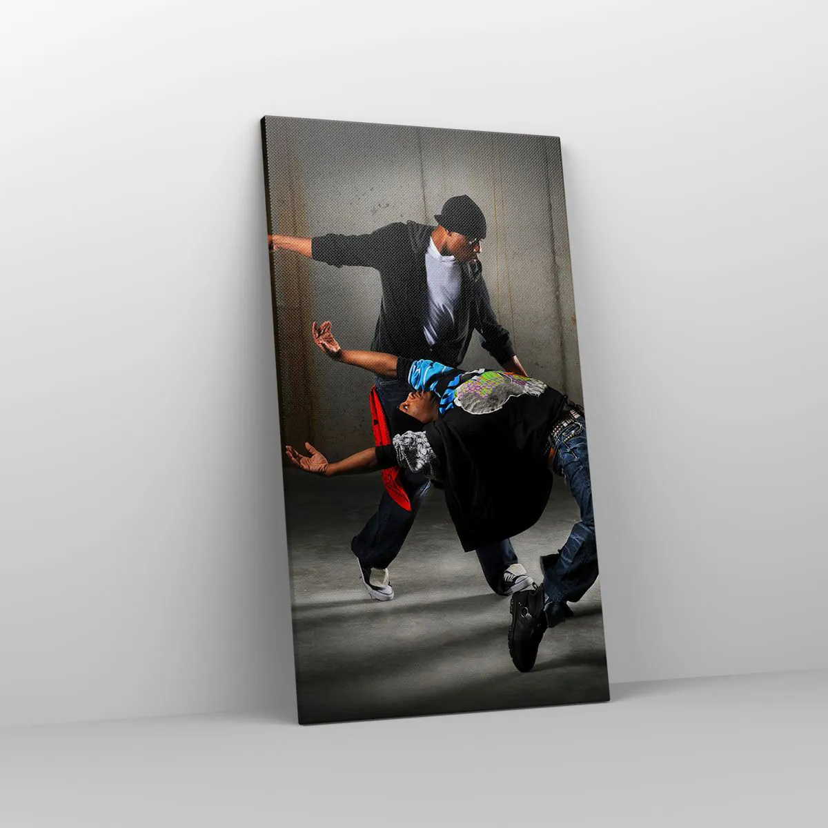 Obraz na plátně - Tančící s pouličním větrem - 45x80 cm