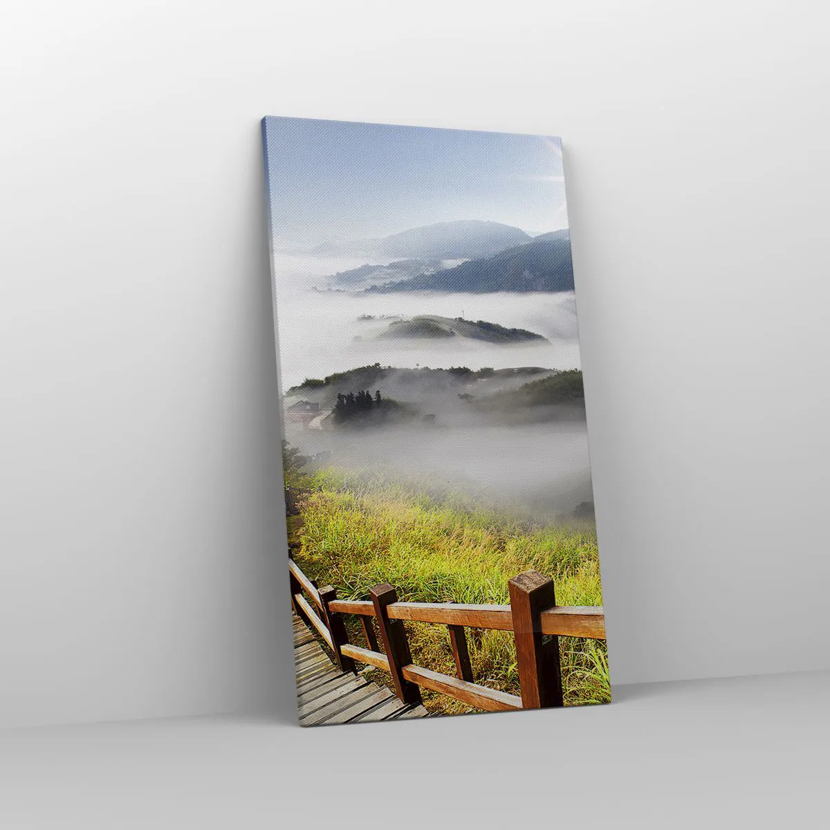 Lærredstryk - Billede på lærred - Vævet mod blænding og tåge - 45x80 cm