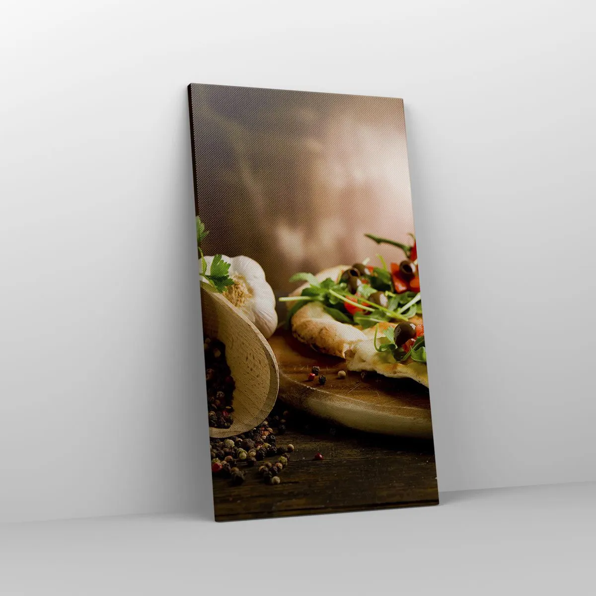 Obraz na płótnie - Prosto z pieca i z ogrodu - 45x80 cm