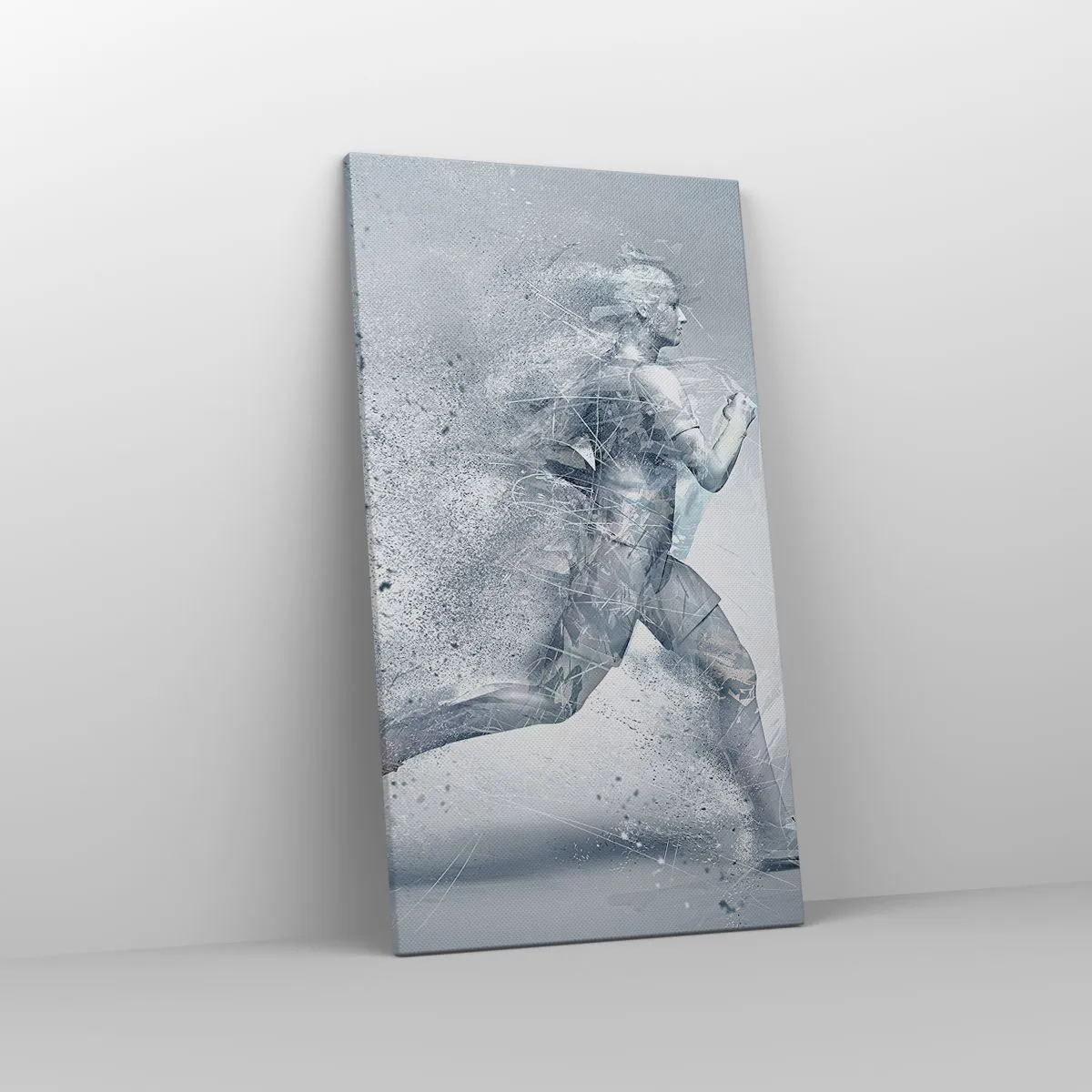 Obraz na płótnie - Energia krystalicznie czysta - 45x80 cm