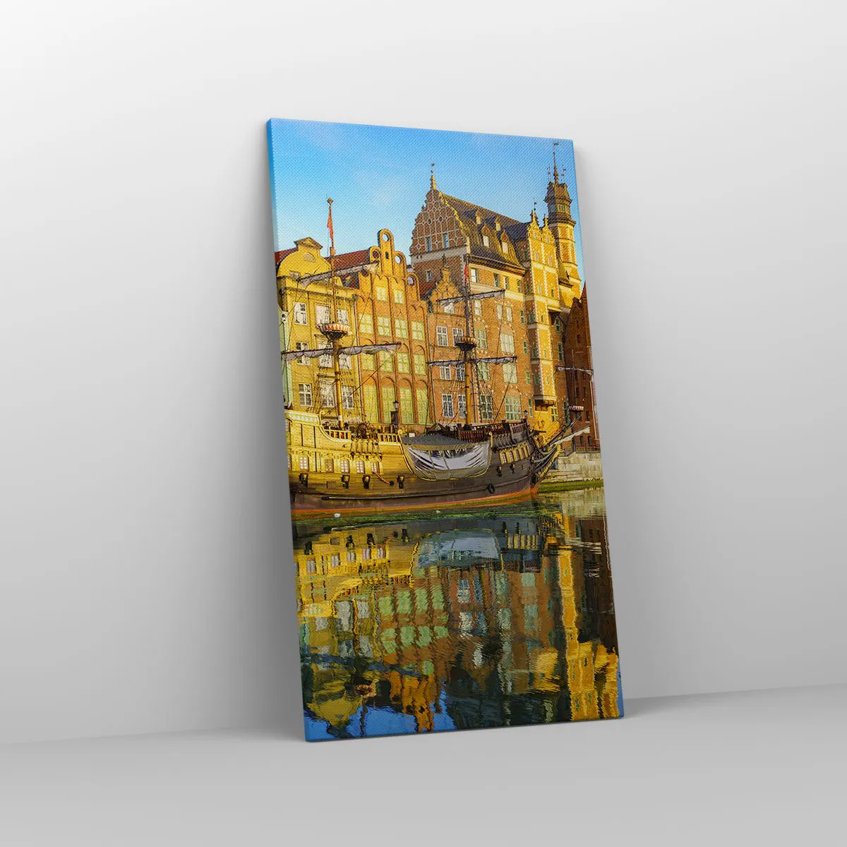 Impression sur toile - Image sur toile - Reflet dans le miroir du passé - 45x80 cm