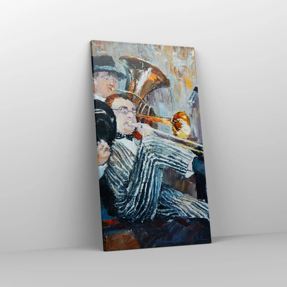 Impression sur toile - Image sur toile - C'est tout le Jazz - 45x80 cm