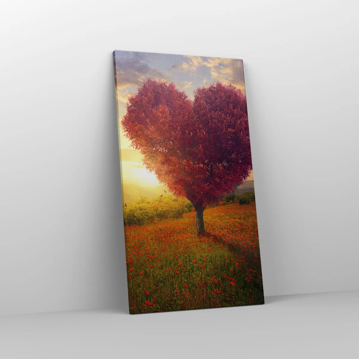 Canvastavla - Bild på duk - Tagande - 45x80 cm