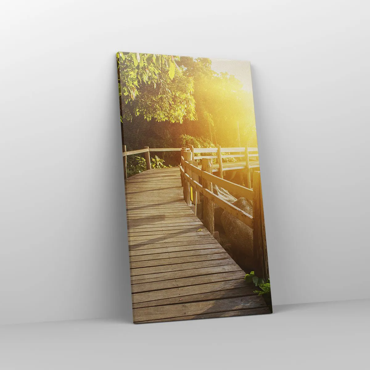 Canvas picture - Another Bend, New Wonders - 45x80 cm