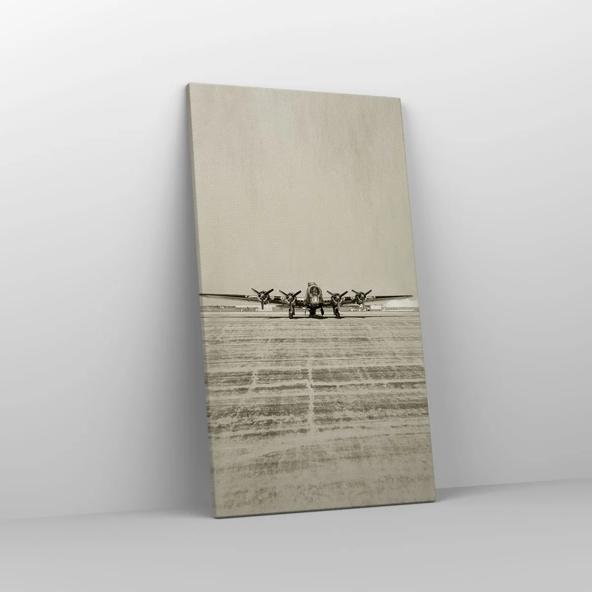 Vászonkép - Mint mindig készen - 45x80 cm