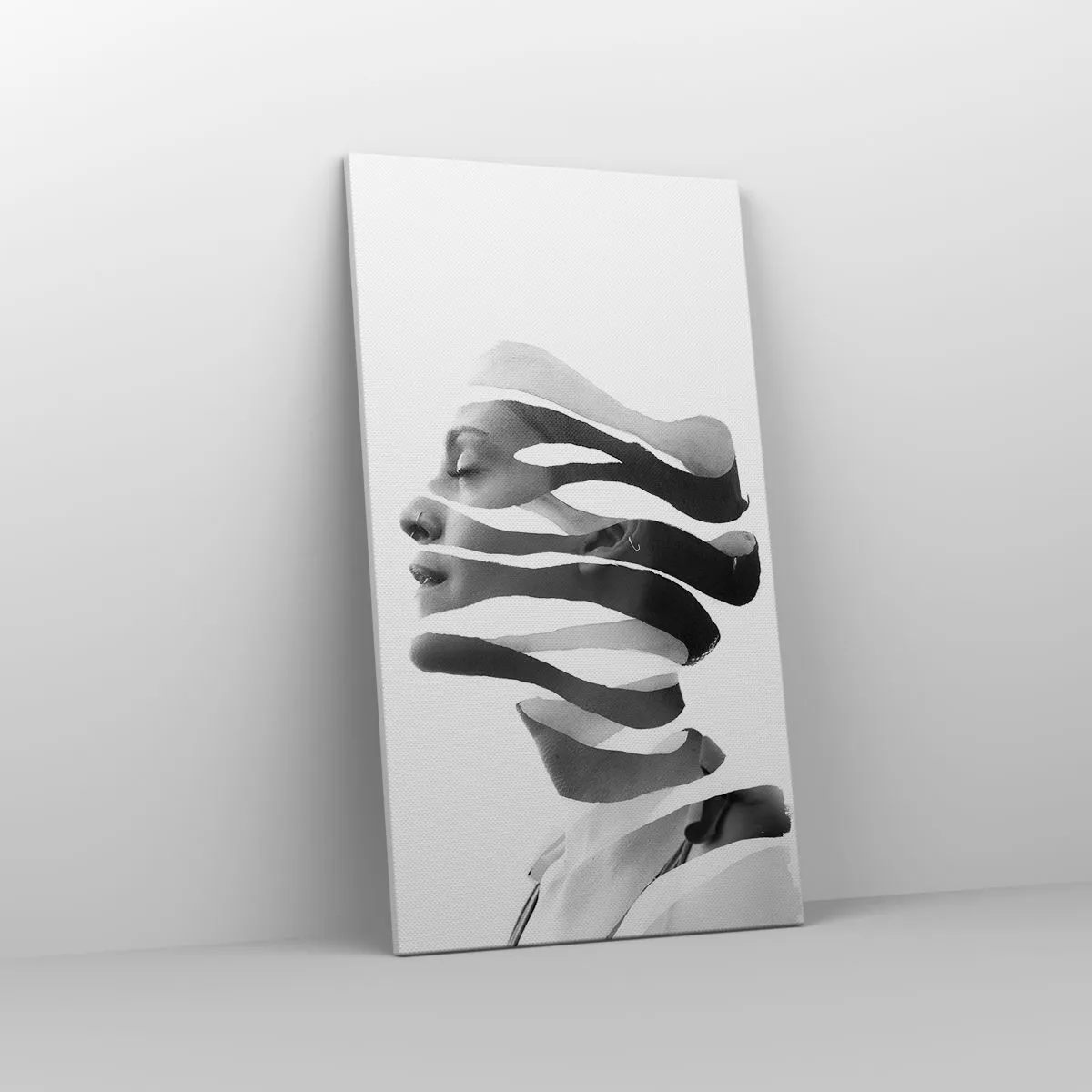 Canvas picture - Surrealistic Portrait - 45x80 cm