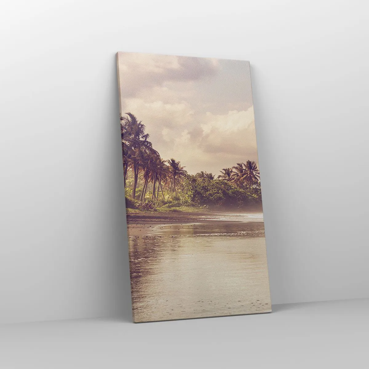 Canvas picture - Caress of the Waves - 45x80 cm