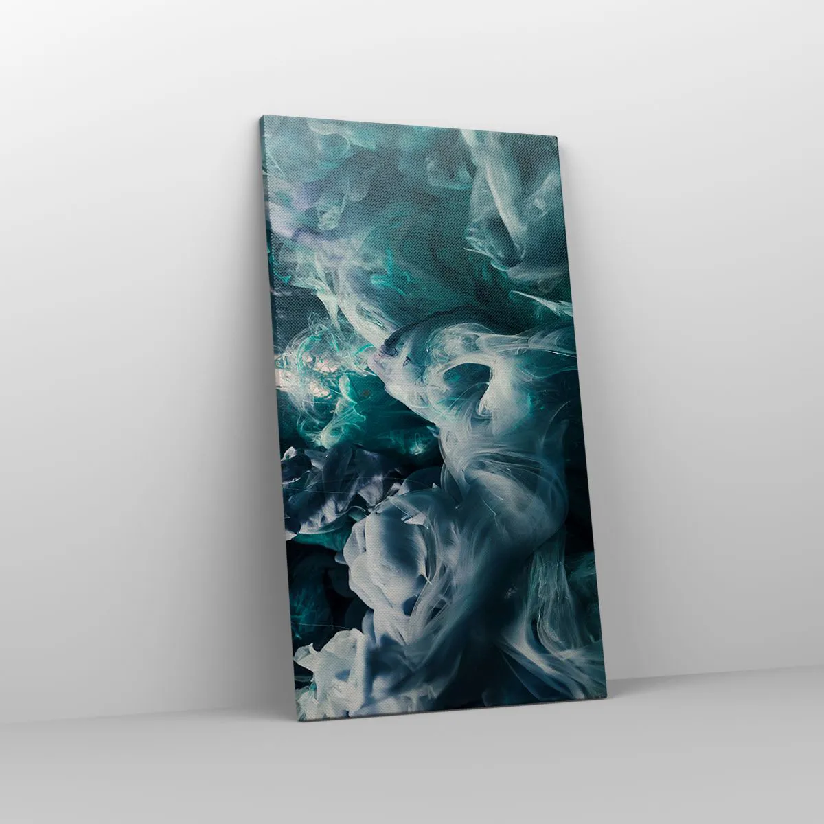 Lærredstryk - Billede på lærred - Farvebevægelse - 45x80 cm