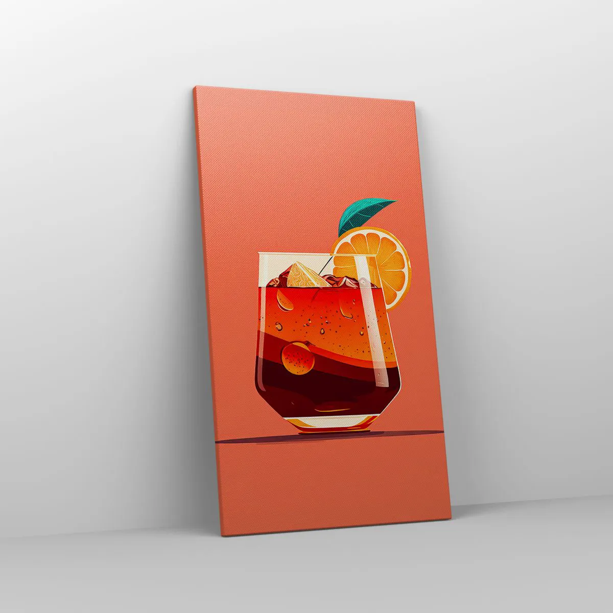 Obraz na płótnie - Letnie orzeźwienie - 45x80 cm