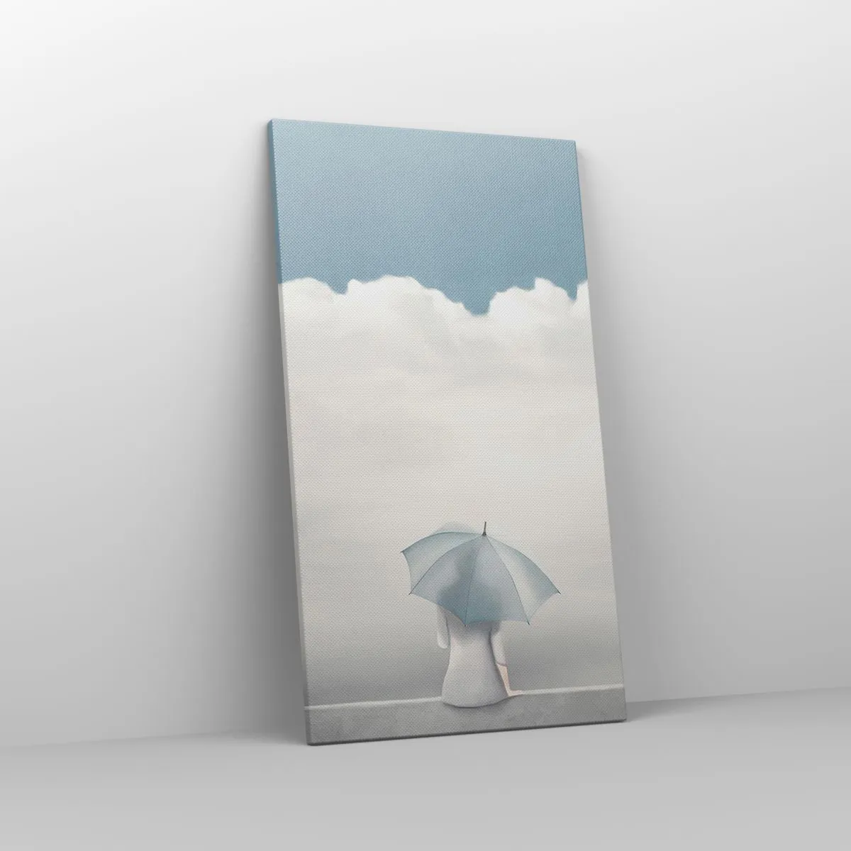 Bild auf Leinwand - Leinwandbild - Am Rande der Realität und Träume - 45x80 cm