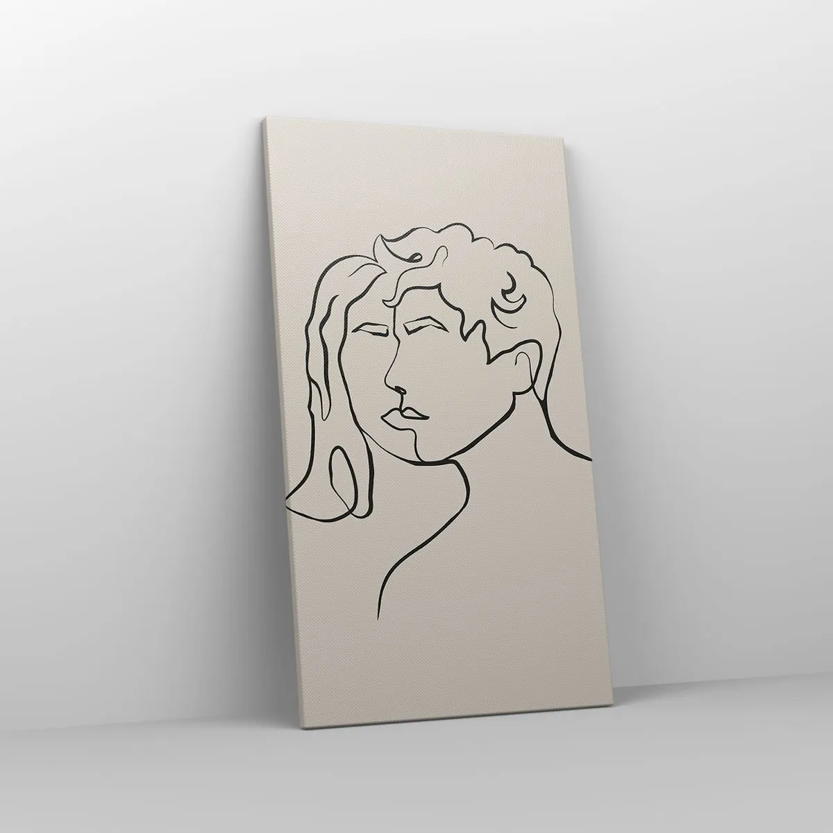 Impression sur toile - Image sur toile - Et l'unité est apparue - 45x80 cm