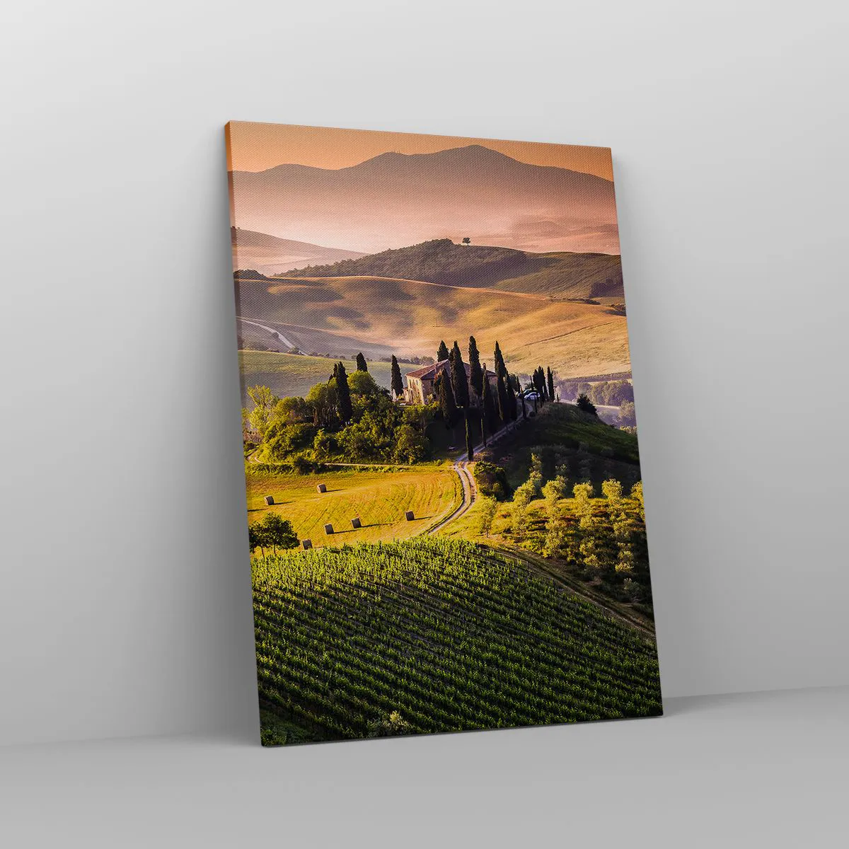 Vászonkép - Arcadia - a toszkáni táj - 50x70 cm