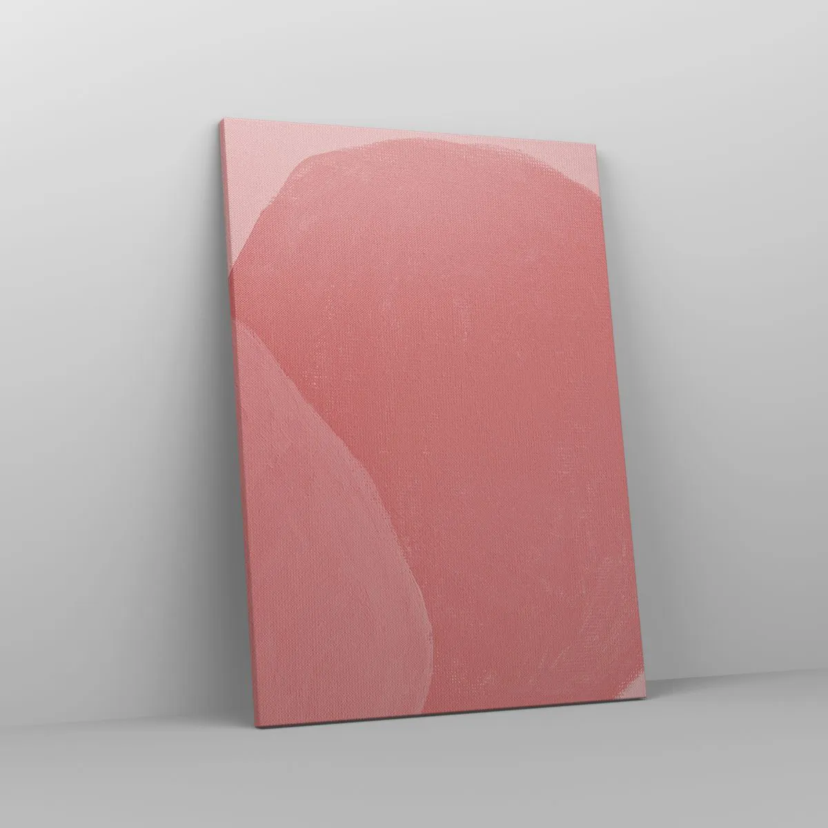Obraz na plátne - Organická kompozícia v ružovej - 50x70 cm