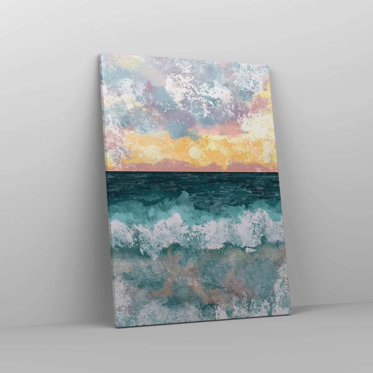 Quadro em tela - Água, luz, ar - 50x70 cm