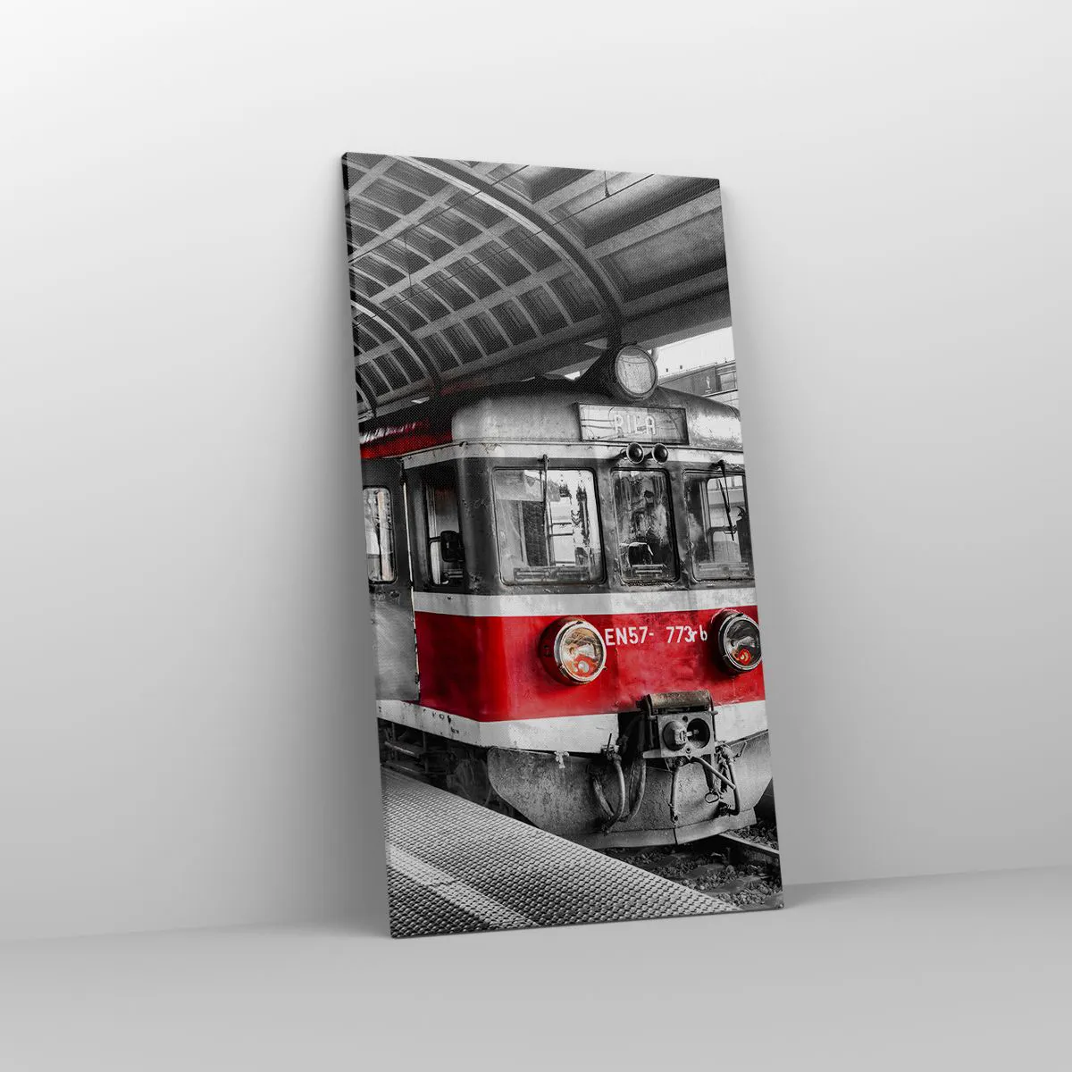 Cuadro sobre lienzo - Impresión de Imagen - ¿El viaje de su vida? - 55x100 cm