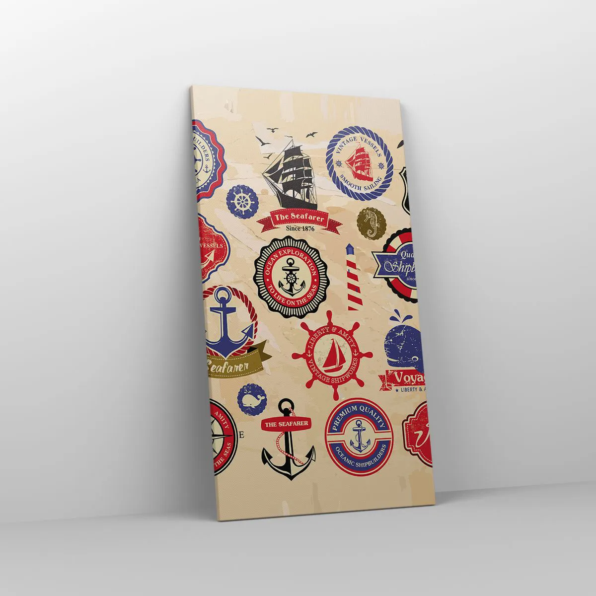 Obraz na plátně - Námořnické bratrstvo - 55x100 cm