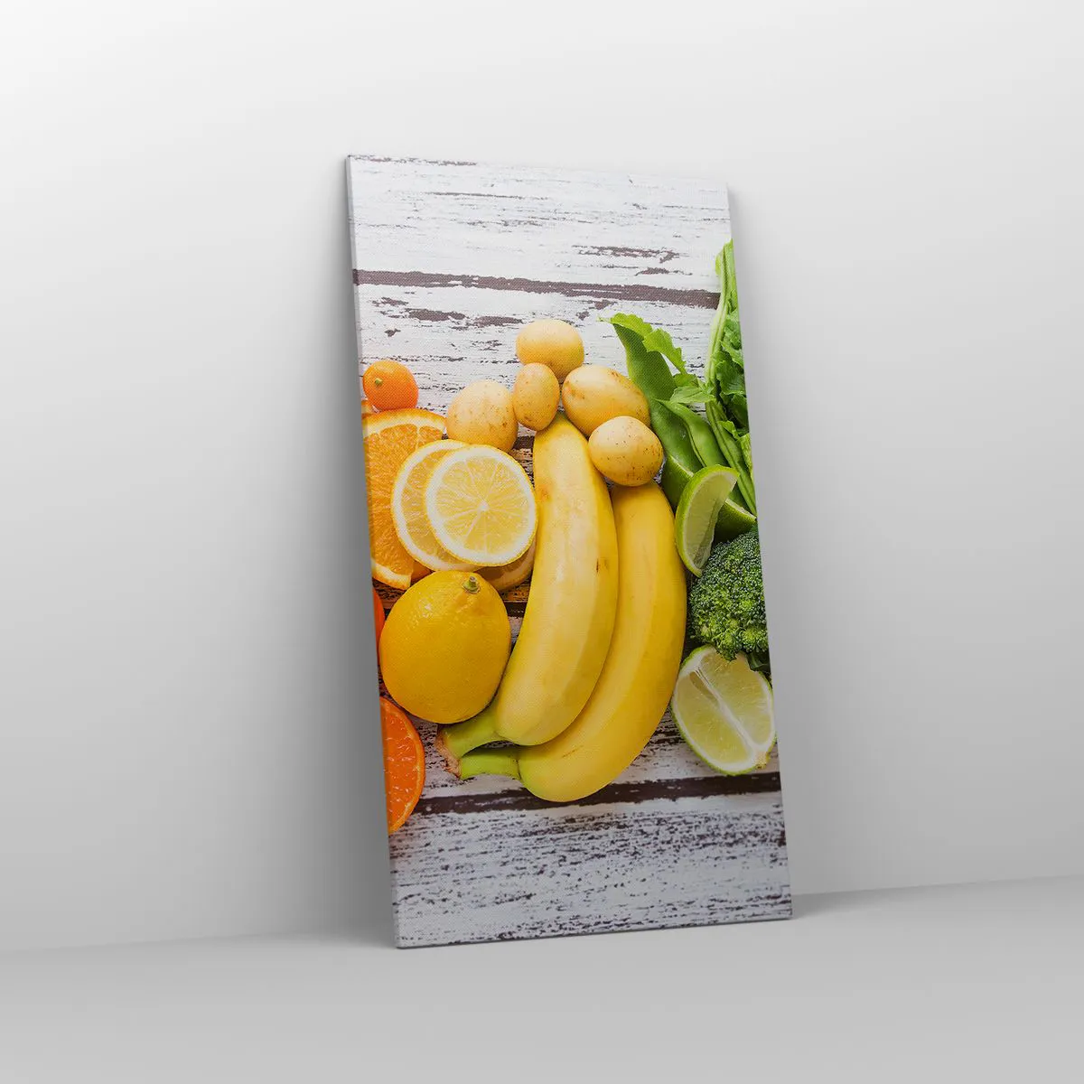 Cuadro sobre lienzo - Impresión de Imagen - ¿No es suficiente? - 55x100 cm