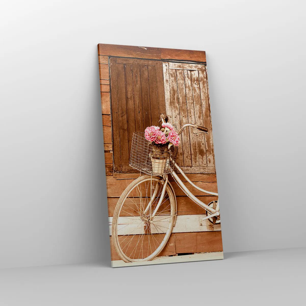 Impression sur toile - Image sur toile - Je reviens tout de suite - 55x100 cm