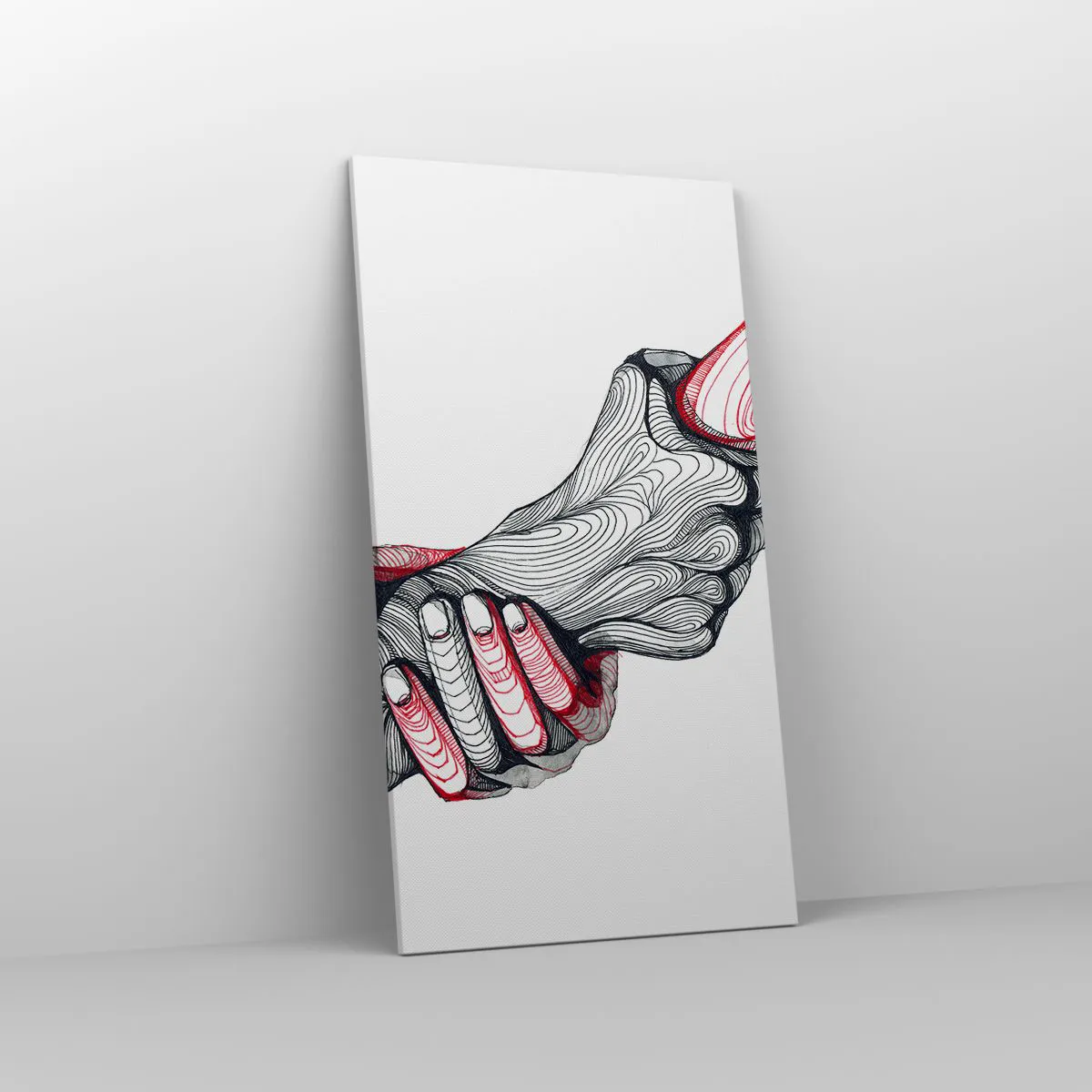 Vászonkép - Jó kezekben vagy - 55x100 cm