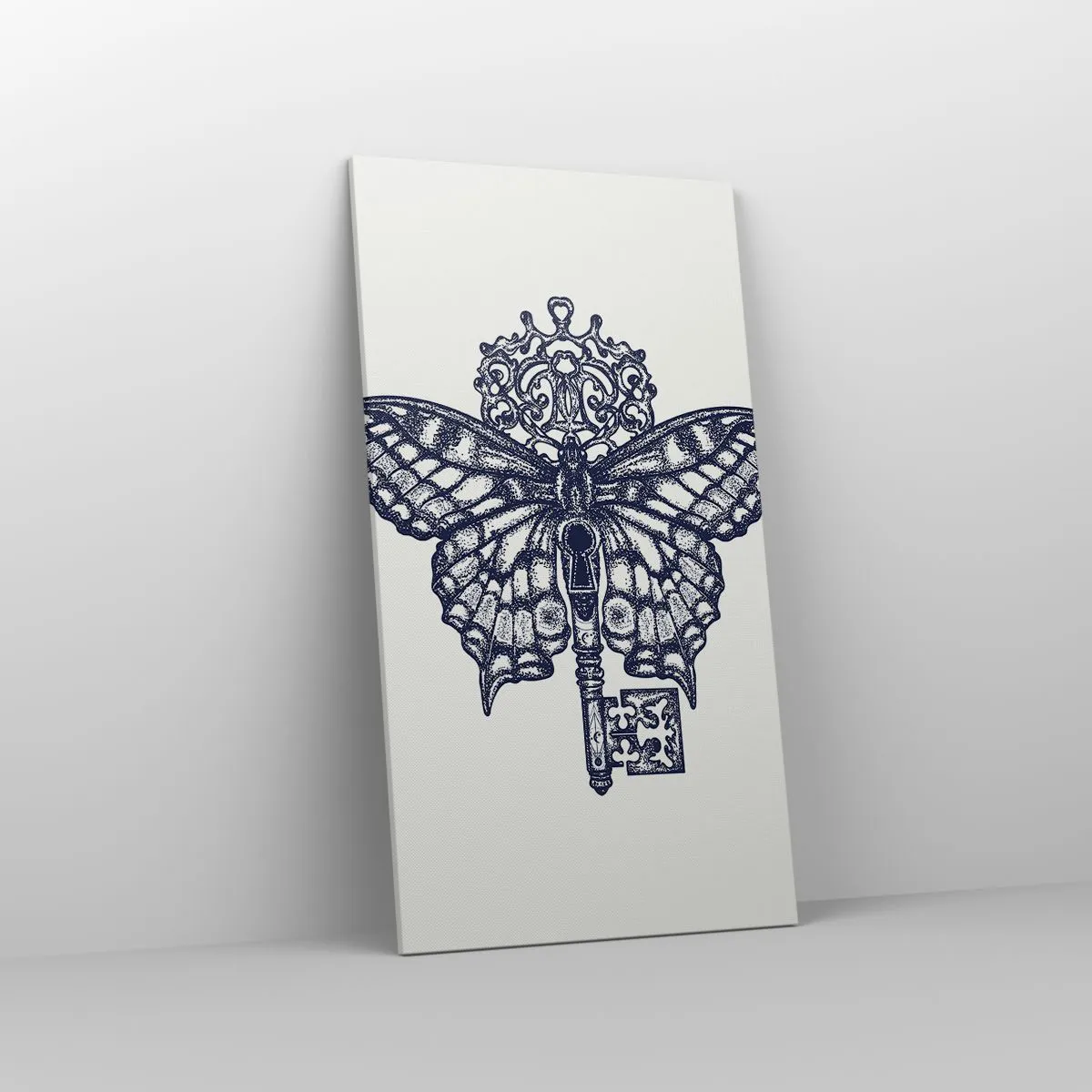 Tablou pe pânză - Toate secretele inimii - 55x100 cm