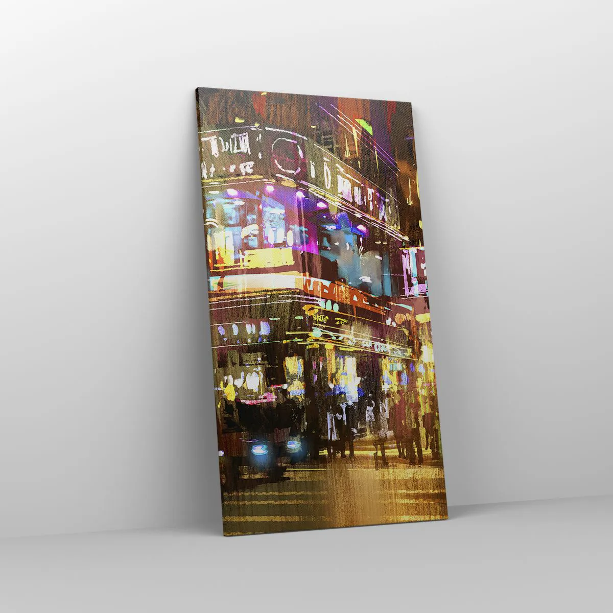 Schilderen op canvas - In een zee van licht - 55x100 cm