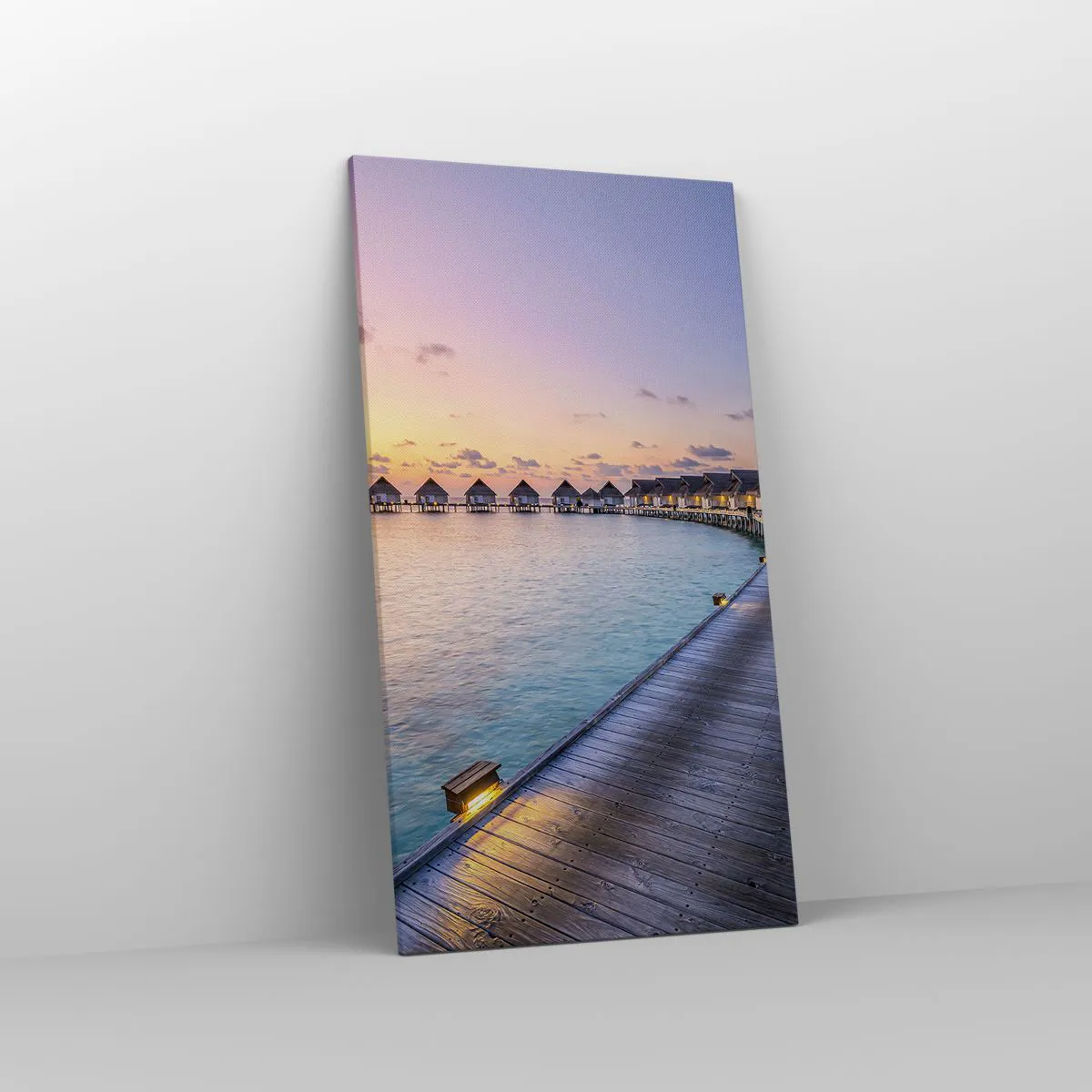 Obraz na plátně - Prázdniny - návrat k pramenům - 55x100 cm