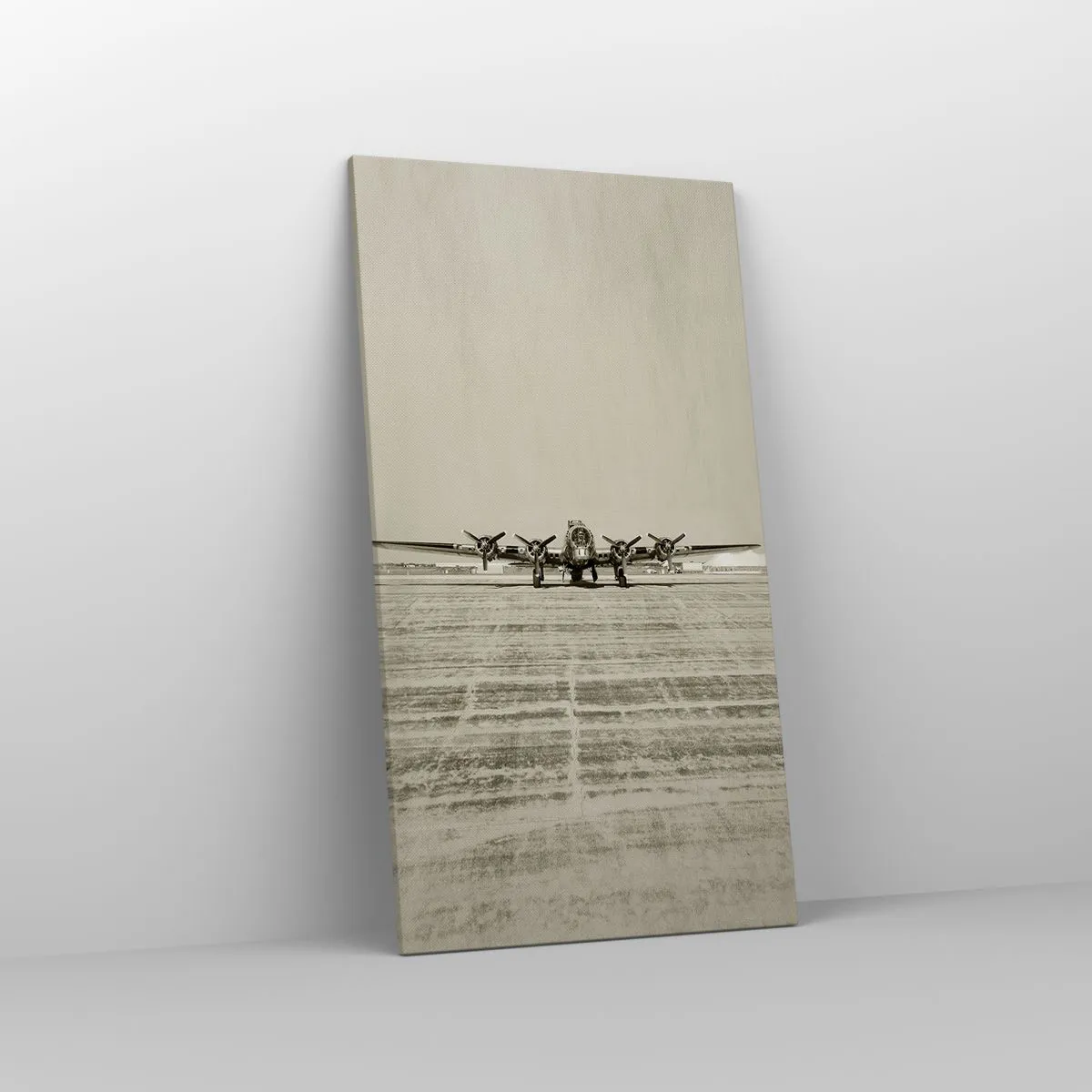 Vászonkép - Mint mindig készen - 55x100 cm