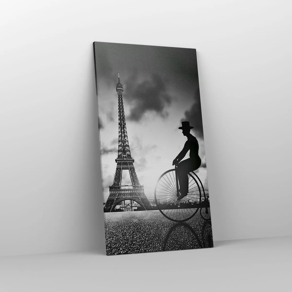 Lærredstryk - Billede på lærred - Længsel efter Belle Epoque - 55x100 cm