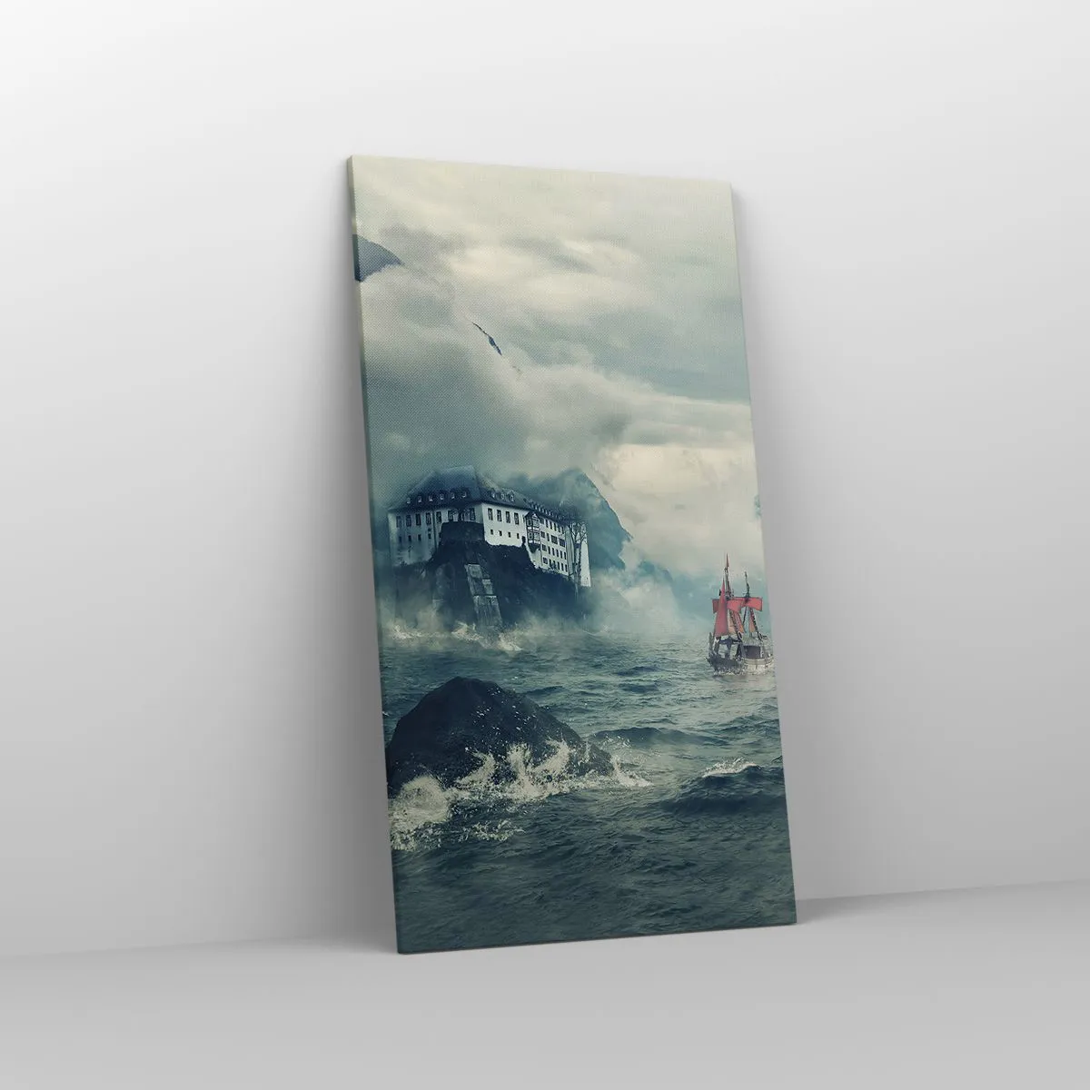 Obraz na plátne - V kúzelných vodách - 55x100 cm