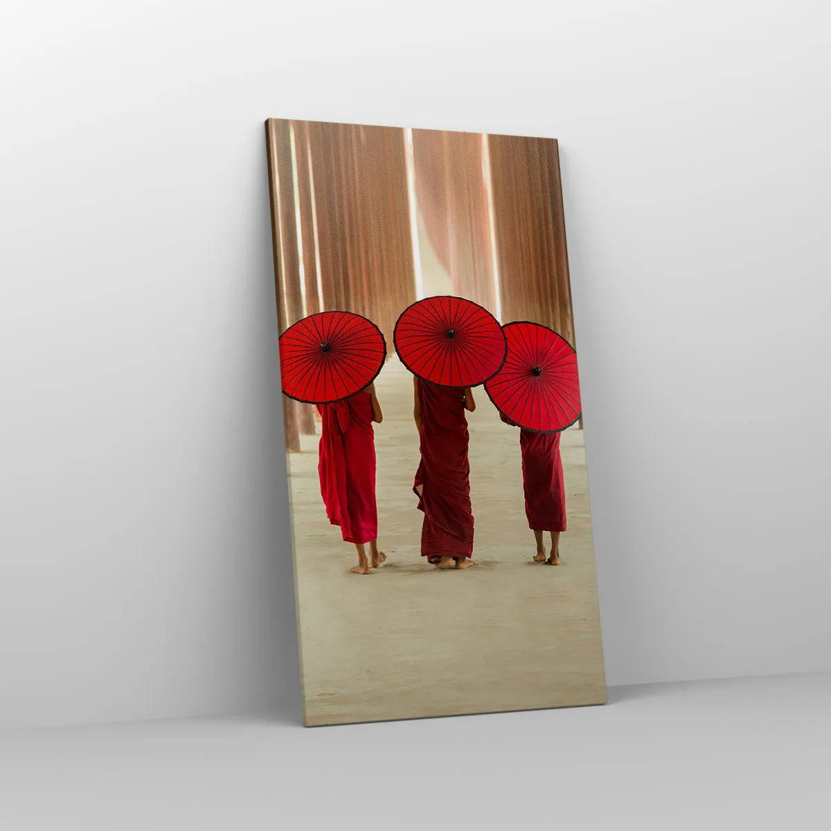 Impression sur toile - Image sur toile - Sur la route du pays pure - 55x100 cm